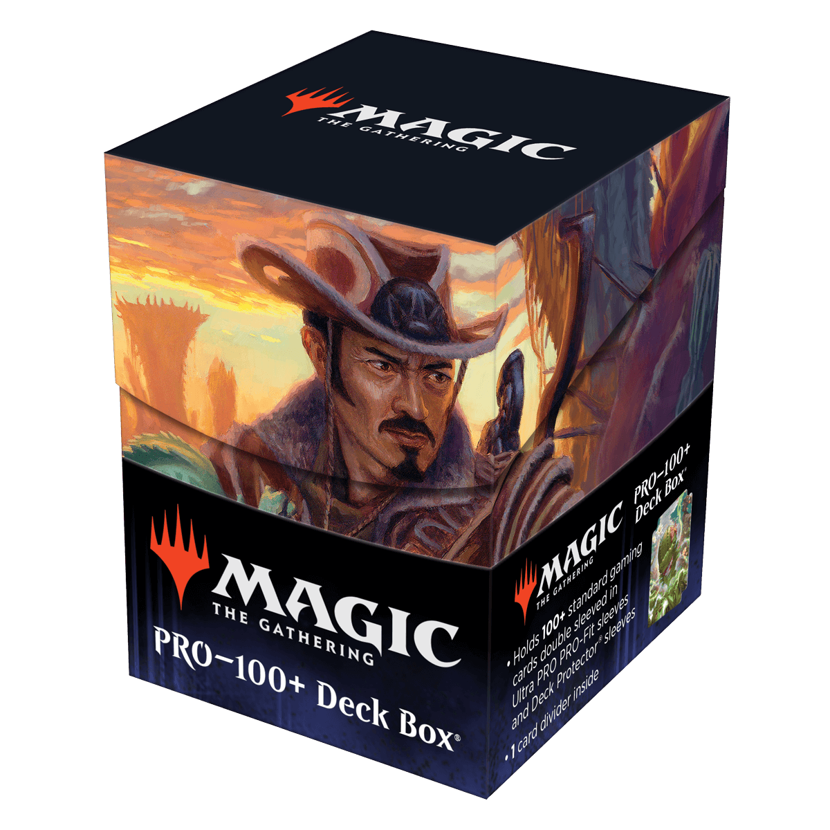 Outlaws of Thunder Junction Yuma, Proud Protector 100+ Deck Box® for Magic: The Gathering | Ultra PRO International