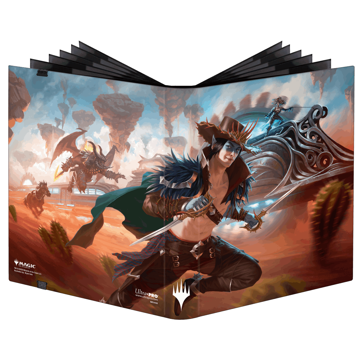 Outlaws of Thunder Junction Marketing Art 9-Pocket PRO-Binder for Magic: The Gathering | Ultra PRO International
