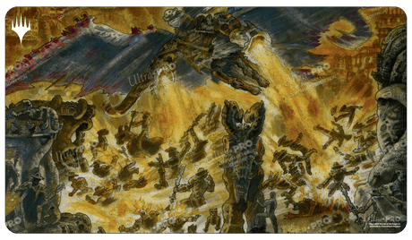 Outlaws of Thunder Junction Pitiless Carnage Standard Gaming Playmat for Magic: The Gathering | Ultra PRO International