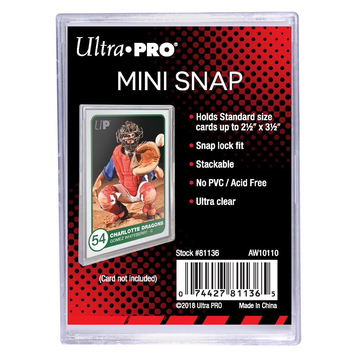 Mini Snap Card Holder | Ultra PRO International