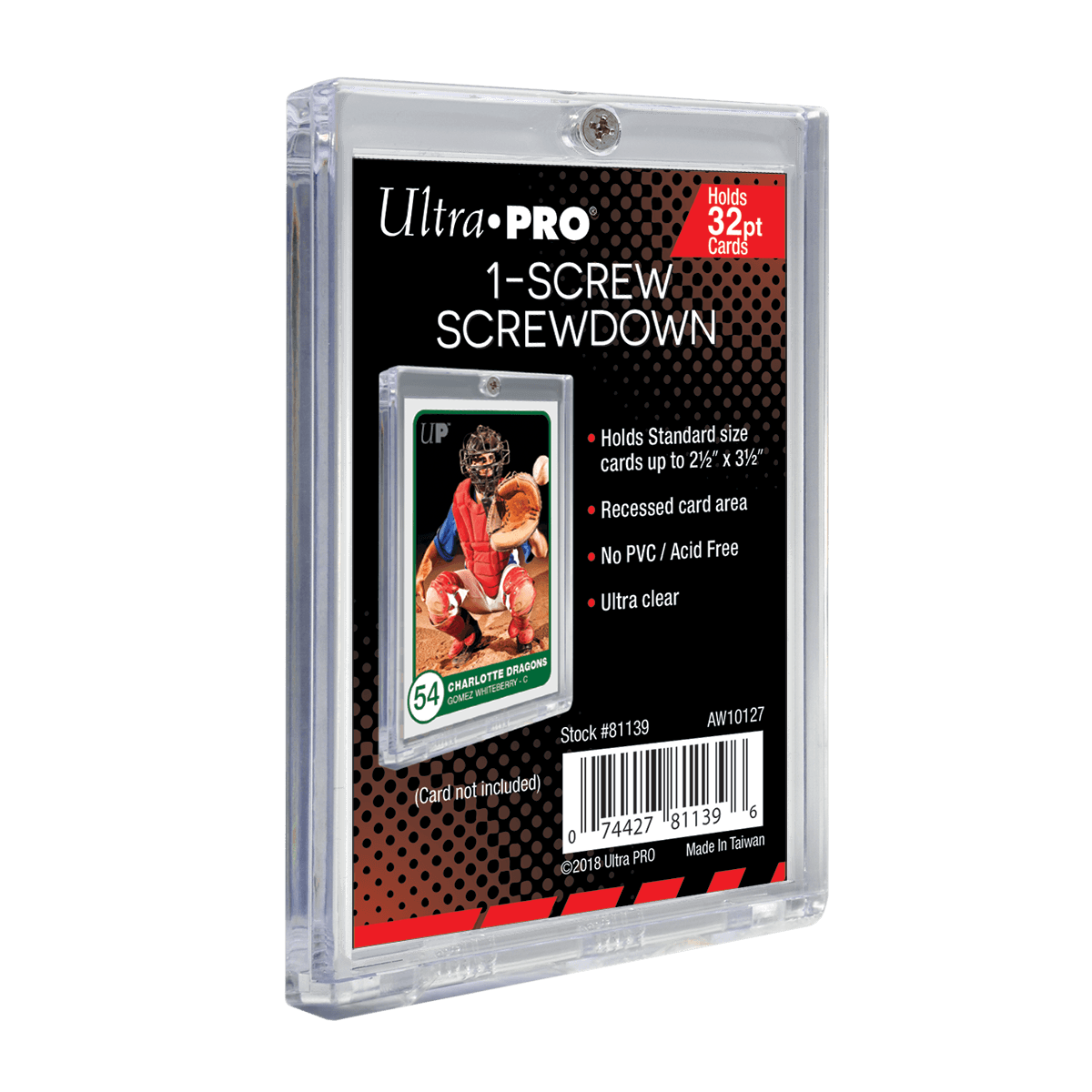 Single-Screw Screwdown Holder | Ultra PRO International