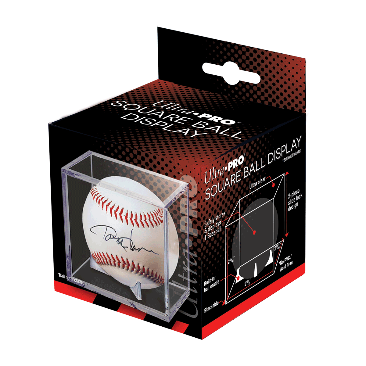 Baseball Clear Square Display Case | Ultra PRO International