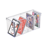 4-Compartment Clear Card Box | Ultra PRO International