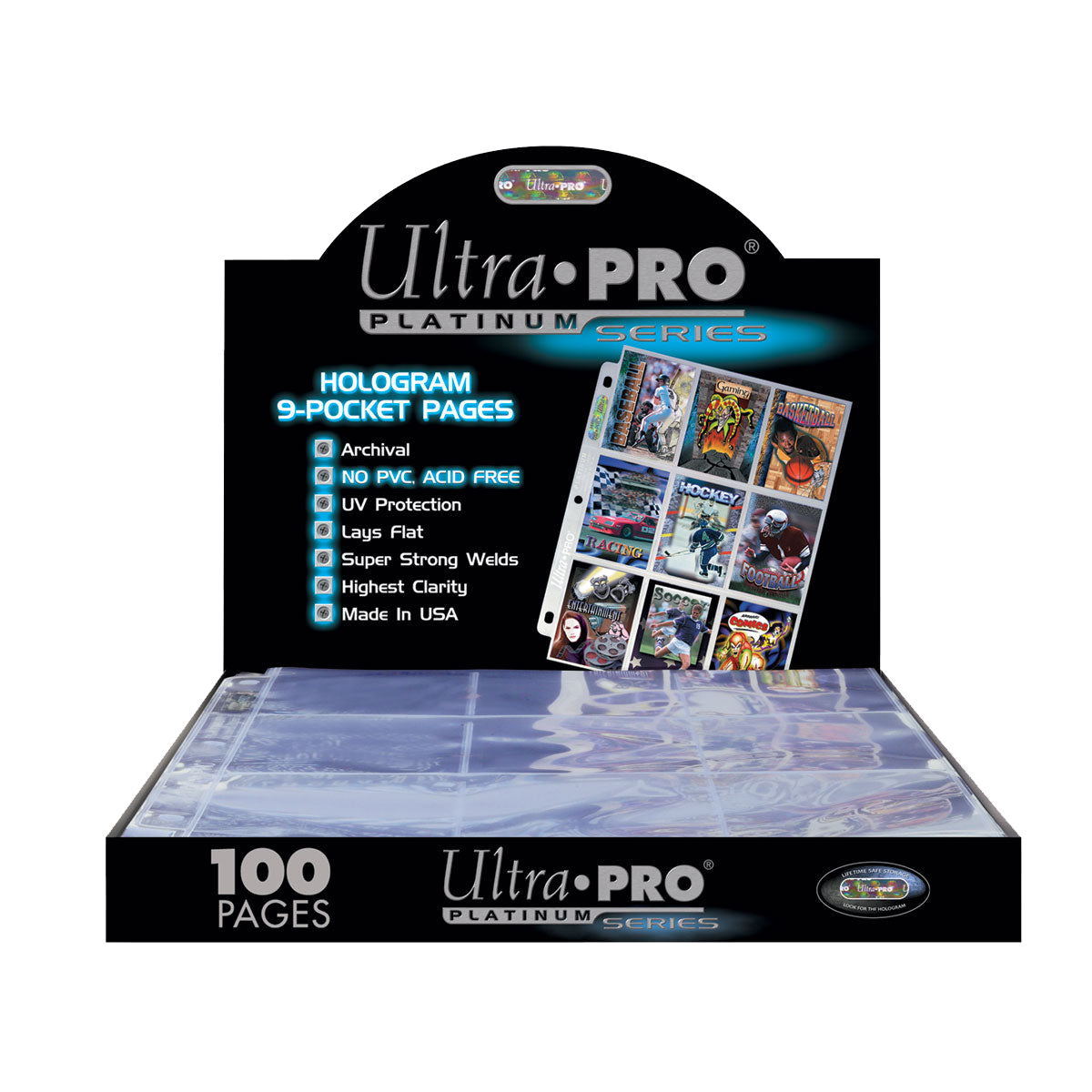 Platinum Series Pocket Pages (100ct) for Cards and Photos | Ultra PRO International