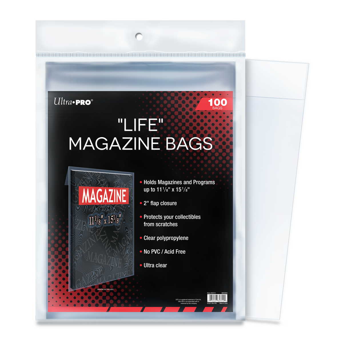 Life Magazine Size Bags (100ct) | Ultra PRO International