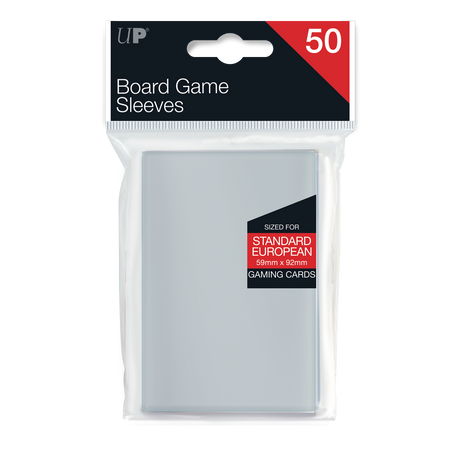 Standard European Board Game Sleeves (50ct) for 59mm x 92mm Cards | Ultra PRO International