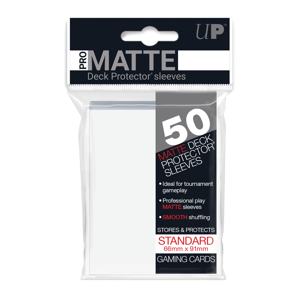 PRO-Matte Standard Deck Protector Sleeves (50ct) | Ultra PRO International