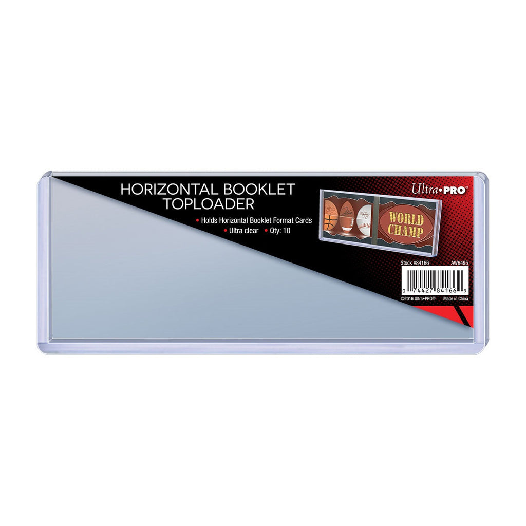 Horizontal Booklet Card Toploaders (10ct) | Ultra PRO International