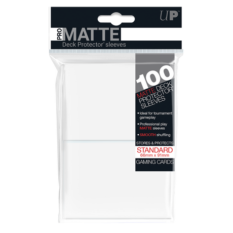 PRO-Matte Standard Deck Protector Sleeves (100ct) | Ultra PRO International