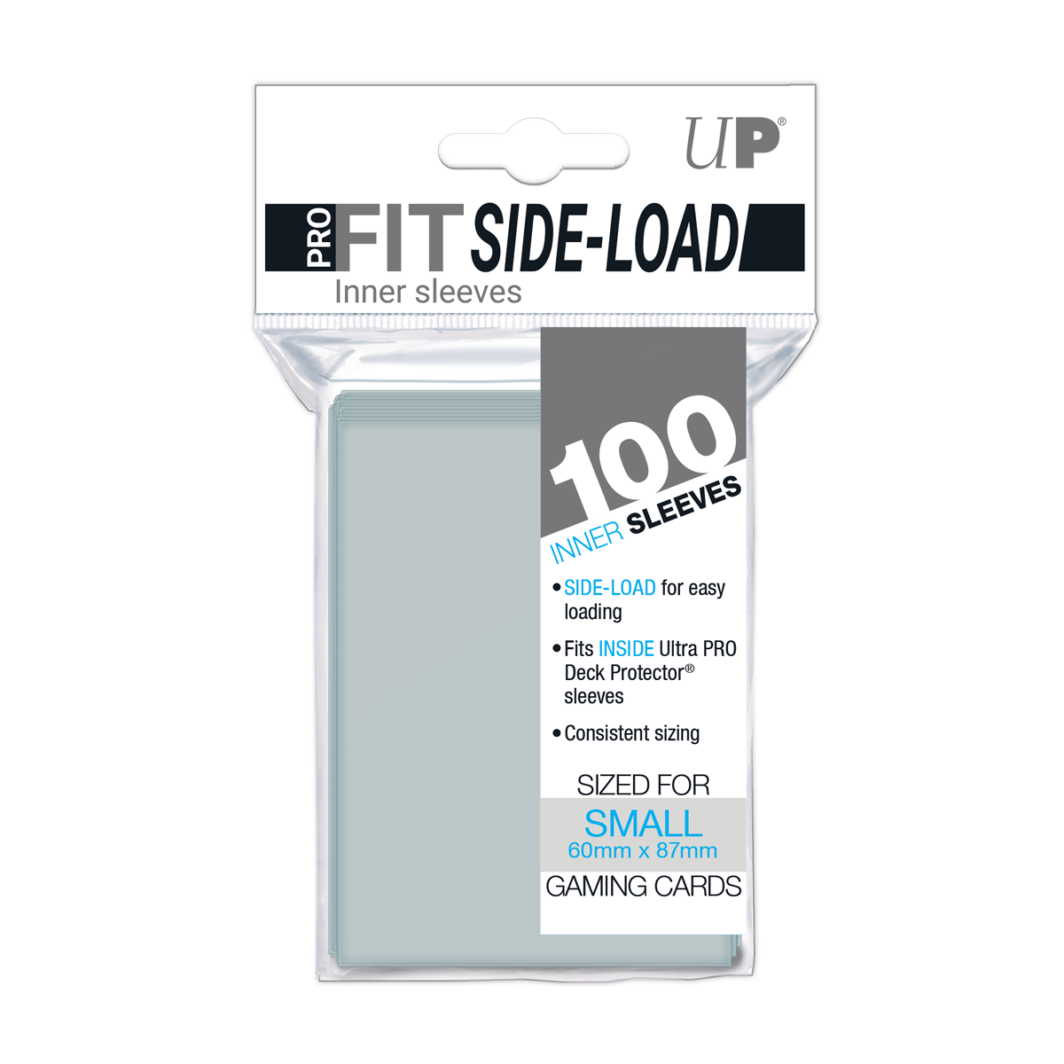 PRO-Fit Side-Load Small Deck Inner Sleeves (100ct) | Ultra PRO International
