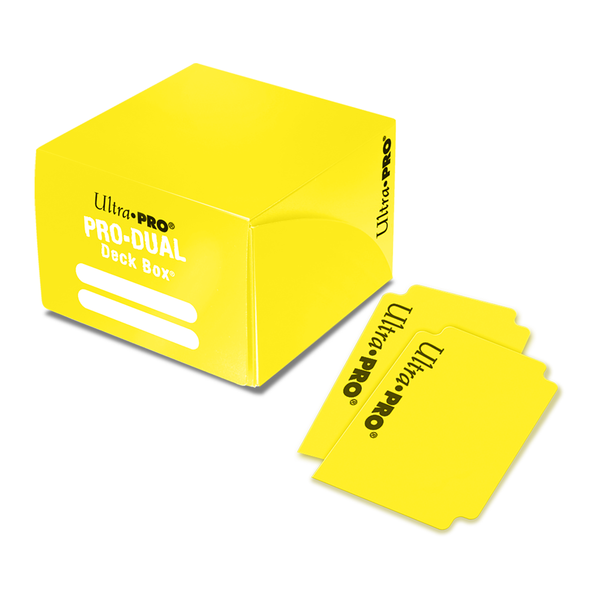 PRO Dual Standard Yellow Deck Box | Ultra PRO International