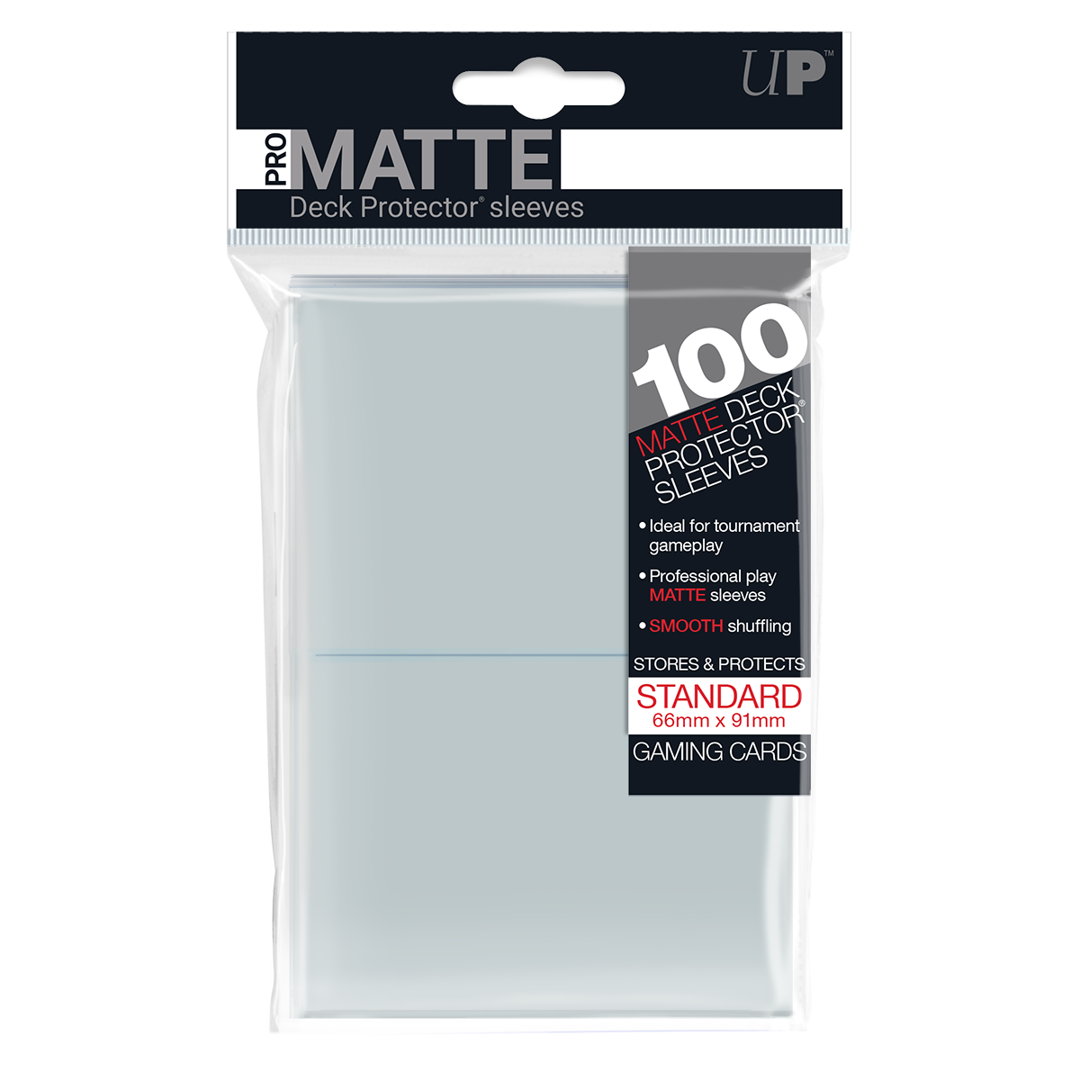 PRO-Matte Standard Deck Protector Sleeves: Trasparente