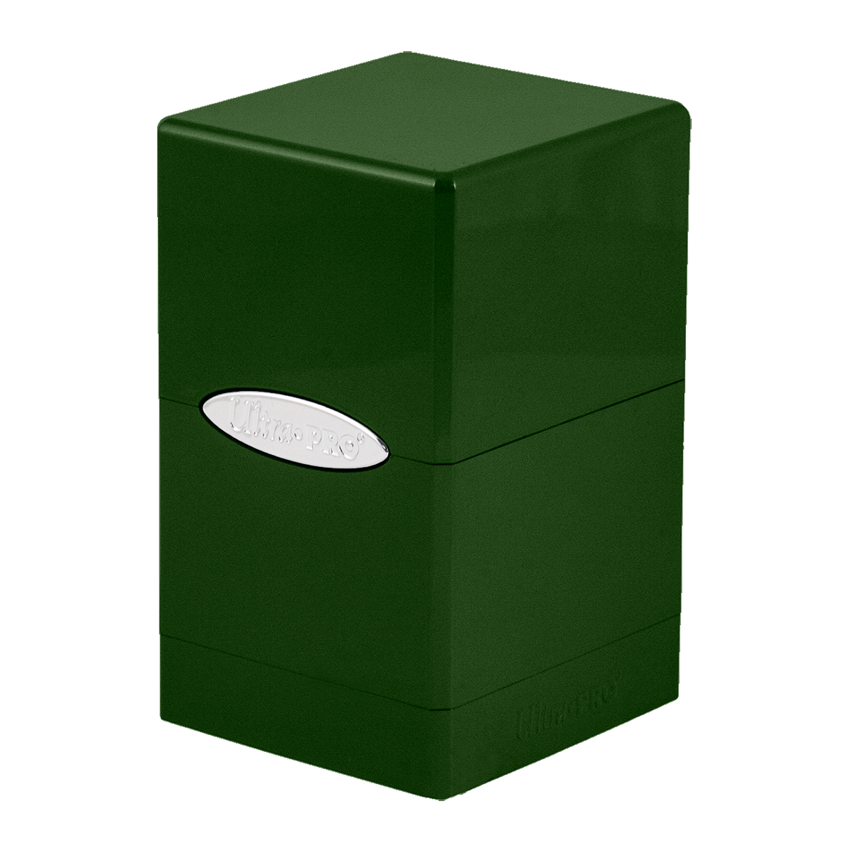 Radiant Amber Moss Satin Tower Deck Box | Ultra PRO International