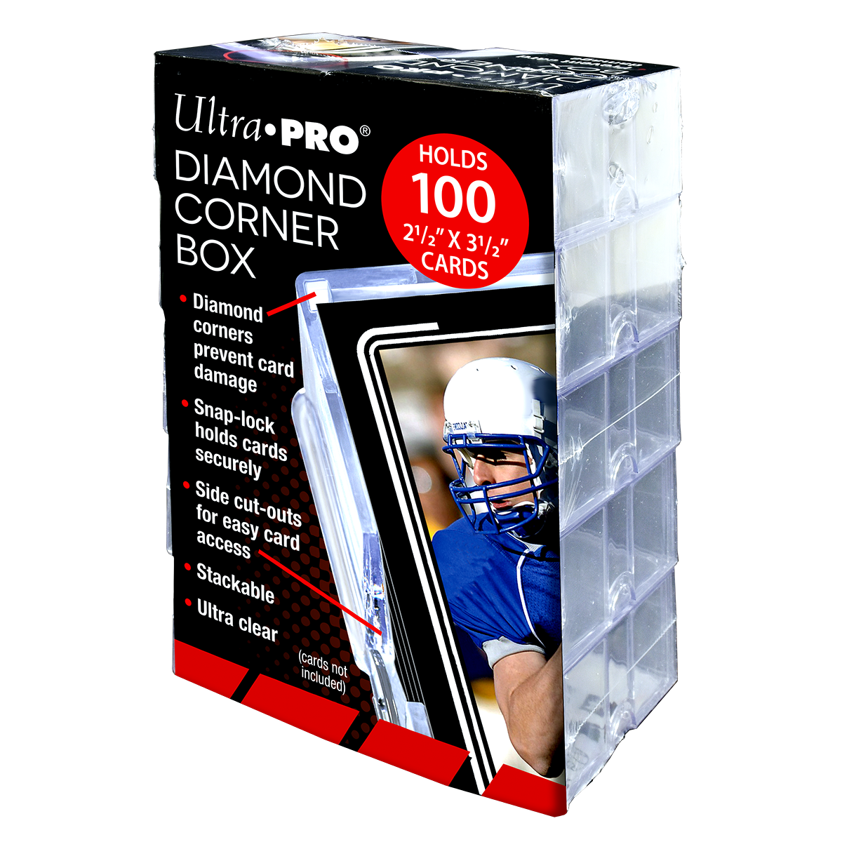Diamond Corner 100+ Card Storage Boxes (10ct) | Ultra PRO International