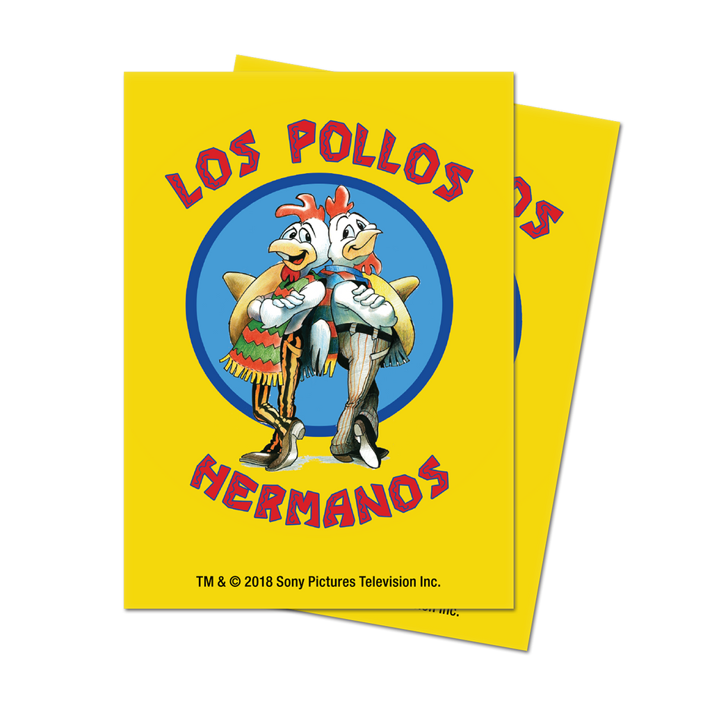 Breaking Bad Los Pollos Hermanos Standard Deck Protector Sleeves (100ct) | Ultra PRO International