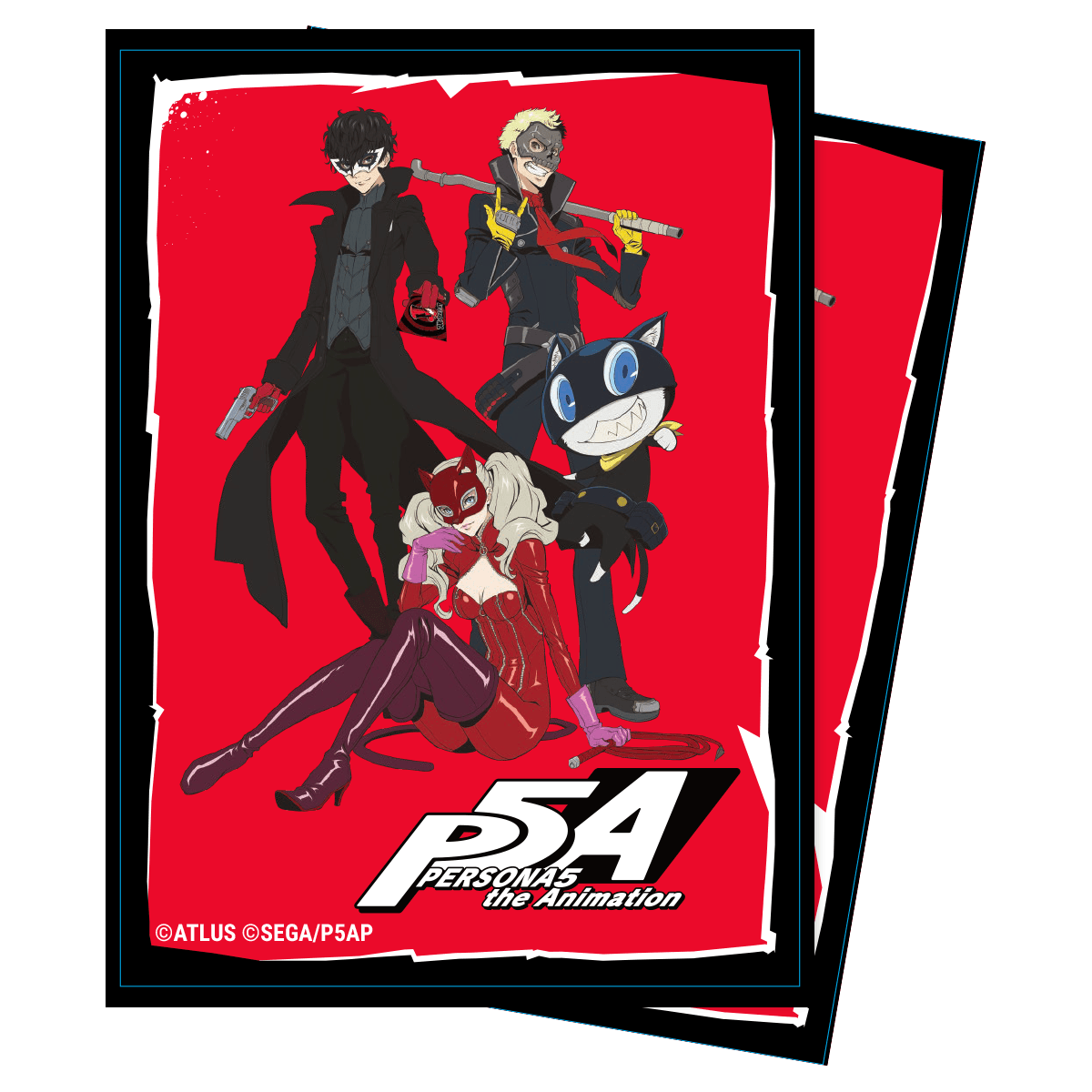 The Phantom Thieves Standard Deck Protector Sleeves (65ct) for Persona 5: The Animation | Ultra PRO International