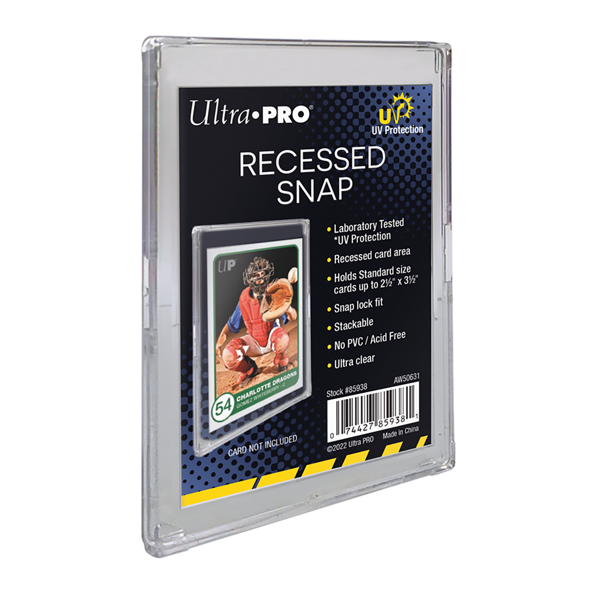UV Recessed Snap Card Holder | Ultra PRO International