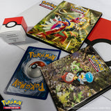 Scharlachrote und violette Koraidon und Miraidon 9-Taschen-Mappe für Pokemon