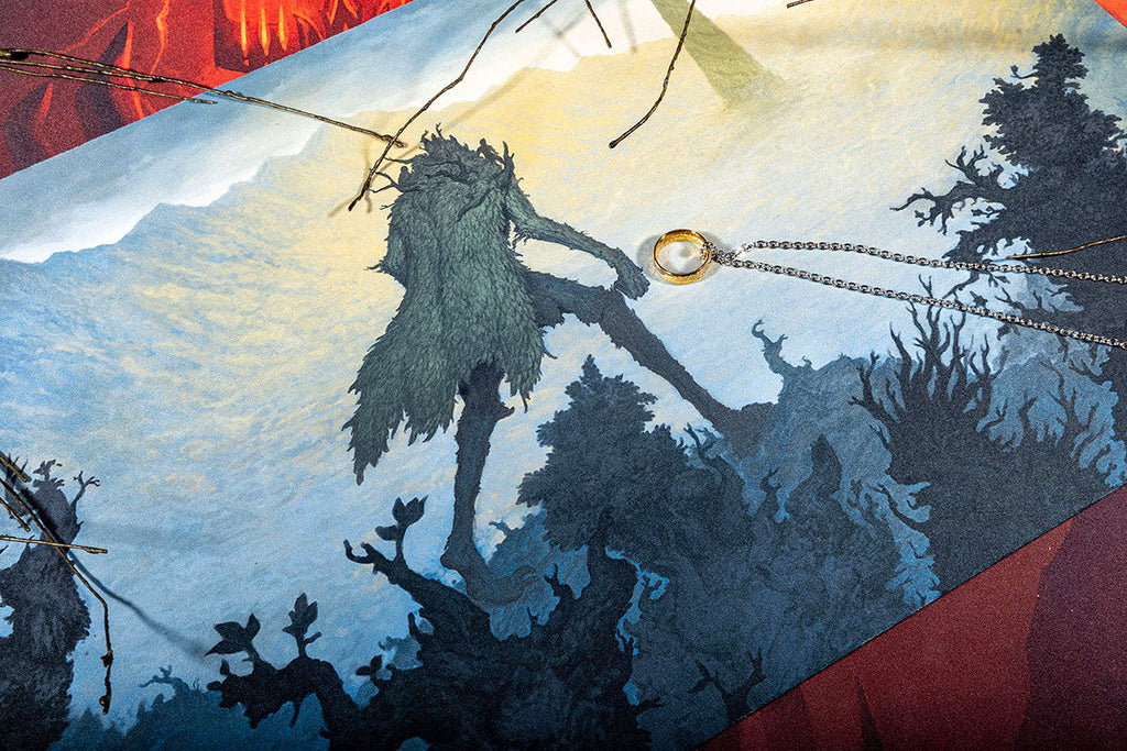 The Lord of the Rings: Tales of Middle-earth Treebeard Standard Gaming Playmat for Magic: The Gathering | Ultra PRO International