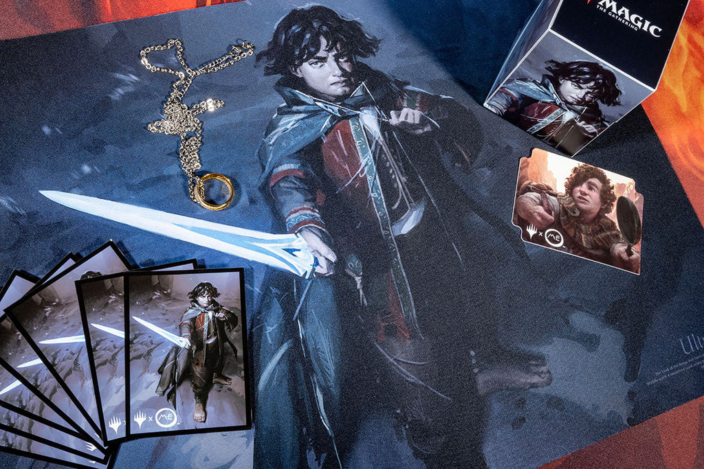 The Lord of the Rings: Tales of Middle-earth Frodo Standard Gaming Playmat for Magic: The Gathering | Ultra PRO International