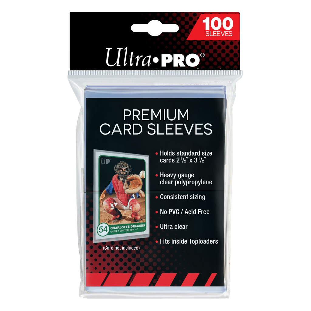 Ultra Pro Card Sleeves, Clear (Trading Card Soft Sleeves) - Adventures  Underground
