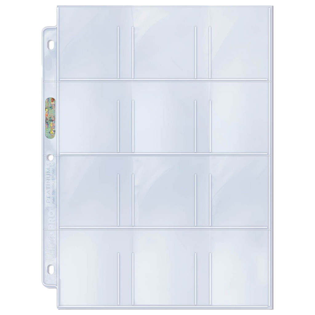 Platinum Series 9-Pocket Pages (25ct) for Standard Size Cards