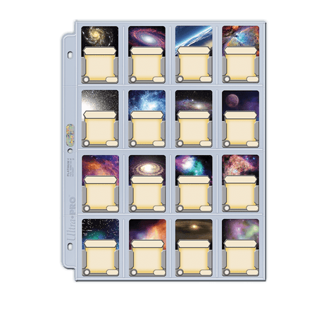 Platinum Series 16 - Pocket Pages (100ct) for 41mm x 63mm Cards - E-84781 - Ultra PRO - Ultra PRO International